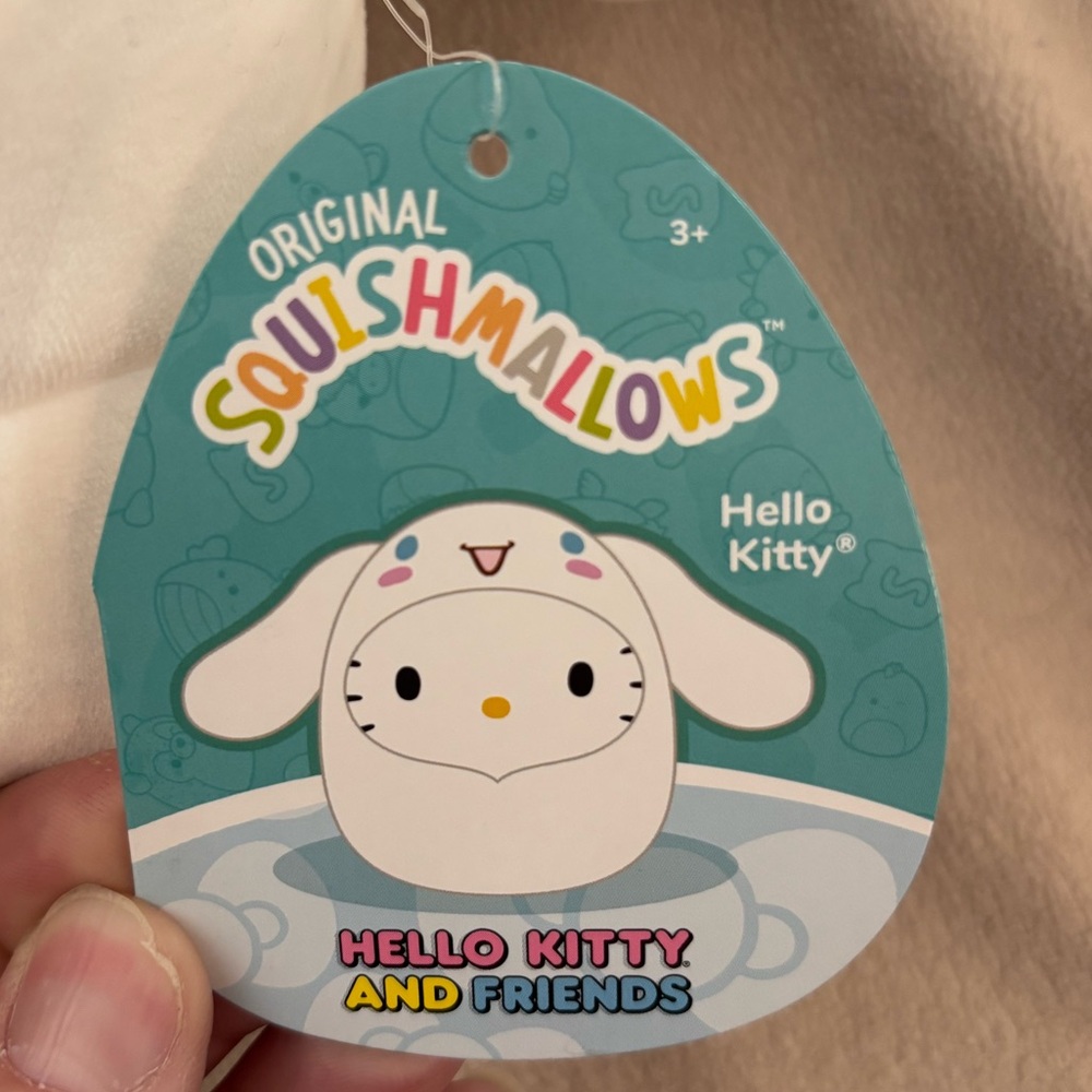 NWT Squishmallow 8” Hello Kitty as Cinnamaroll - Picture 2 of 6